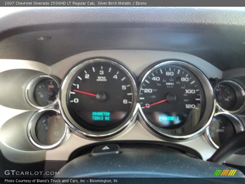 Silver Birch Metallic / Ebony 2007 Chevrolet Silverado 2500HD LT Regular Cab