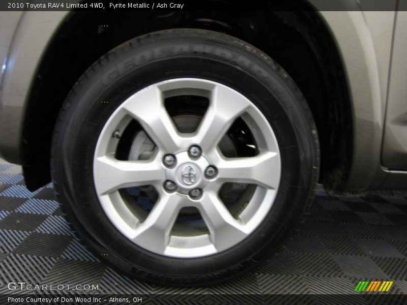 Pyrite Metallic / Ash Gray 2010 Toyota RAV4 Limited 4WD