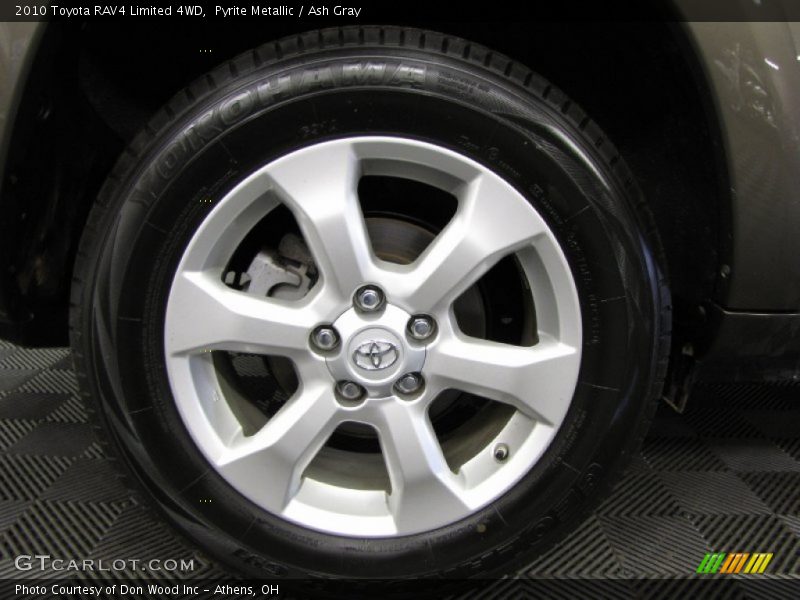 Pyrite Metallic / Ash Gray 2010 Toyota RAV4 Limited 4WD