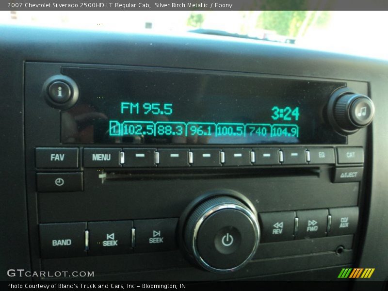 Silver Birch Metallic / Ebony 2007 Chevrolet Silverado 2500HD LT Regular Cab