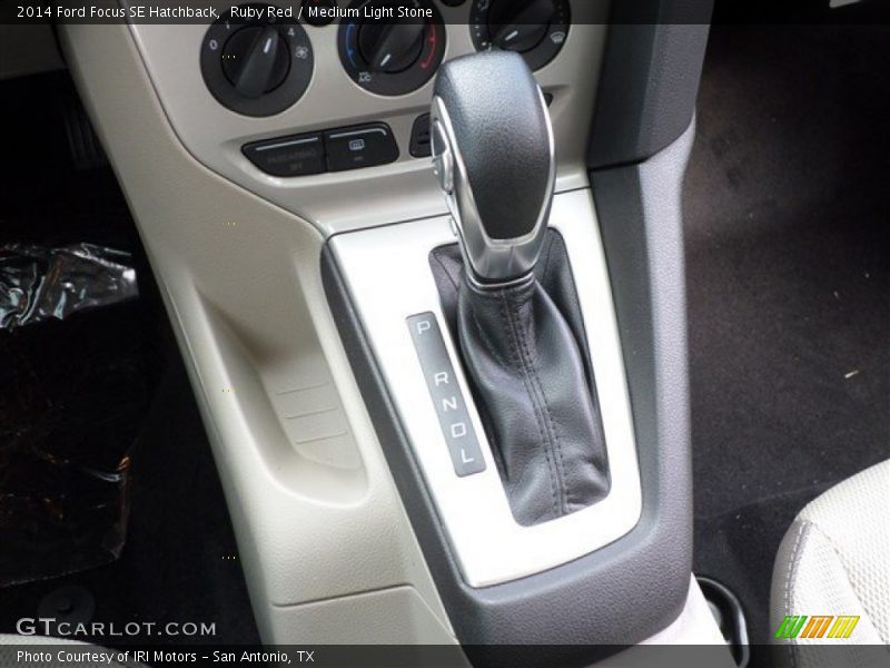 Ruby Red / Medium Light Stone 2014 Ford Focus SE Hatchback