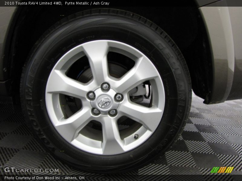Pyrite Metallic / Ash Gray 2010 Toyota RAV4 Limited 4WD