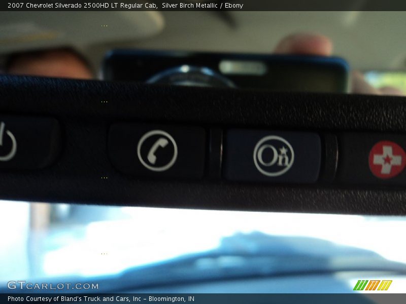 Silver Birch Metallic / Ebony 2007 Chevrolet Silverado 2500HD LT Regular Cab