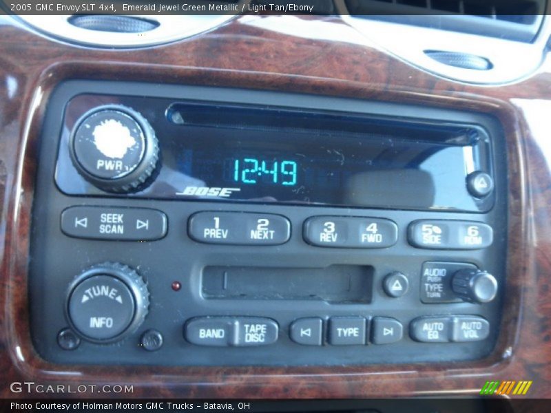 Emerald Jewel Green Metallic / Light Tan/Ebony 2005 GMC Envoy SLT 4x4