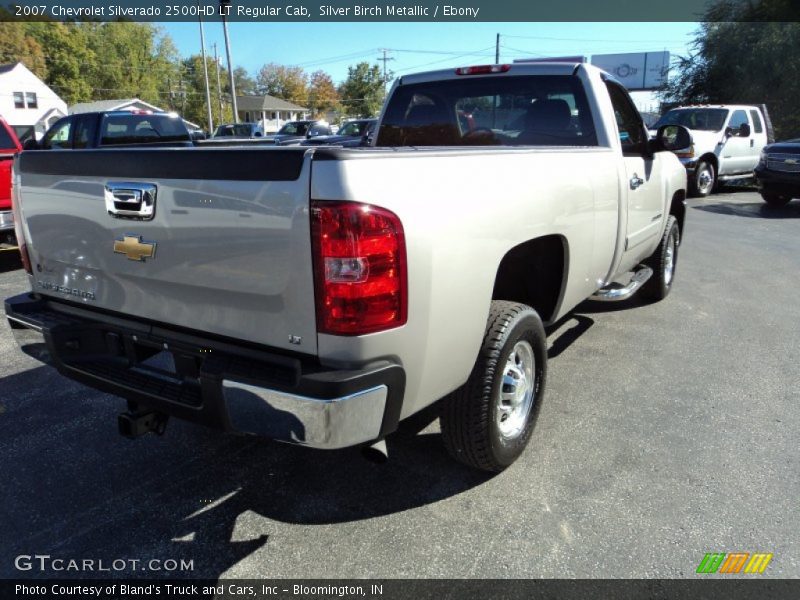 Silver Birch Metallic / Ebony 2007 Chevrolet Silverado 2500HD LT Regular Cab