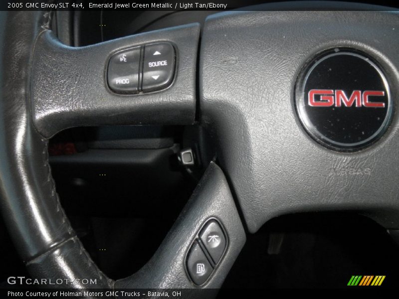 Emerald Jewel Green Metallic / Light Tan/Ebony 2005 GMC Envoy SLT 4x4