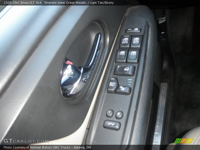 Emerald Jewel Green Metallic / Light Tan/Ebony 2005 GMC Envoy SLT 4x4