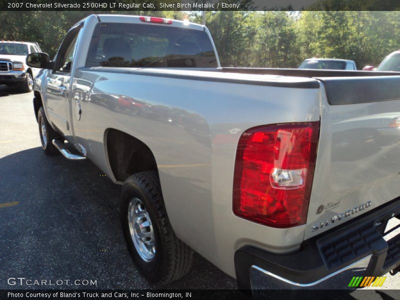 Silver Birch Metallic / Ebony 2007 Chevrolet Silverado 2500HD LT Regular Cab