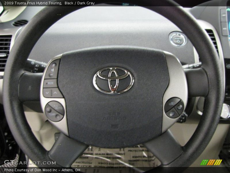 Black / Dark Gray 2009 Toyota Prius Hybrid Touring