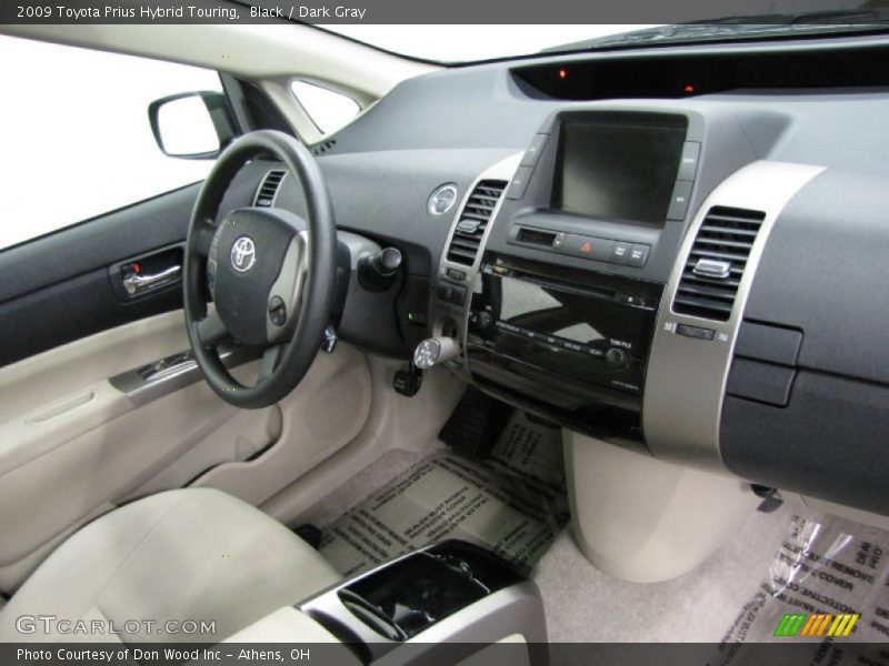 Black / Dark Gray 2009 Toyota Prius Hybrid Touring