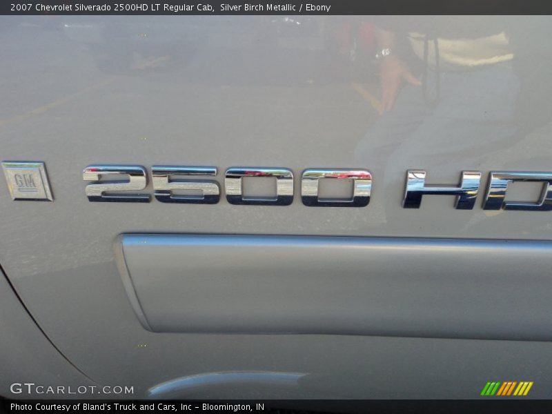 Silver Birch Metallic / Ebony 2007 Chevrolet Silverado 2500HD LT Regular Cab