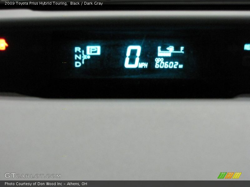Black / Dark Gray 2009 Toyota Prius Hybrid Touring