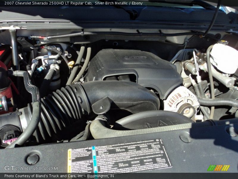 Silver Birch Metallic / Ebony 2007 Chevrolet Silverado 2500HD LT Regular Cab