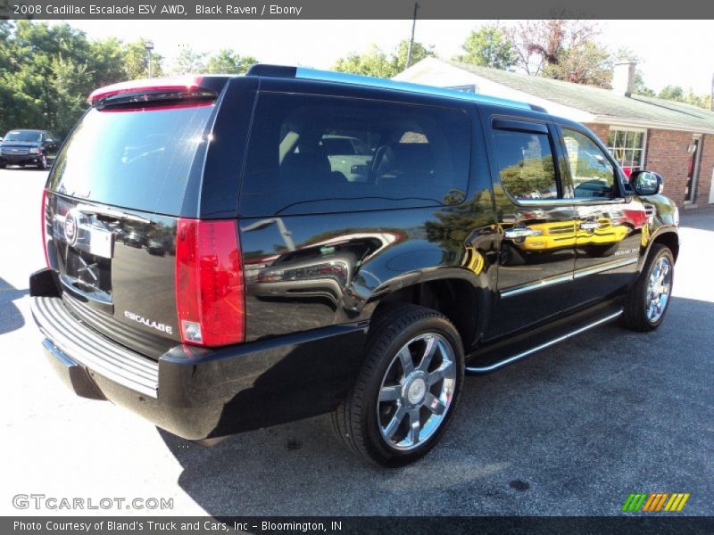 Black Raven / Ebony 2008 Cadillac Escalade ESV AWD