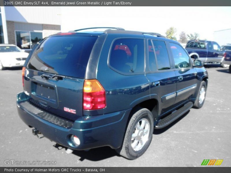 Emerald Jewel Green Metallic / Light Tan/Ebony 2005 GMC Envoy SLT 4x4