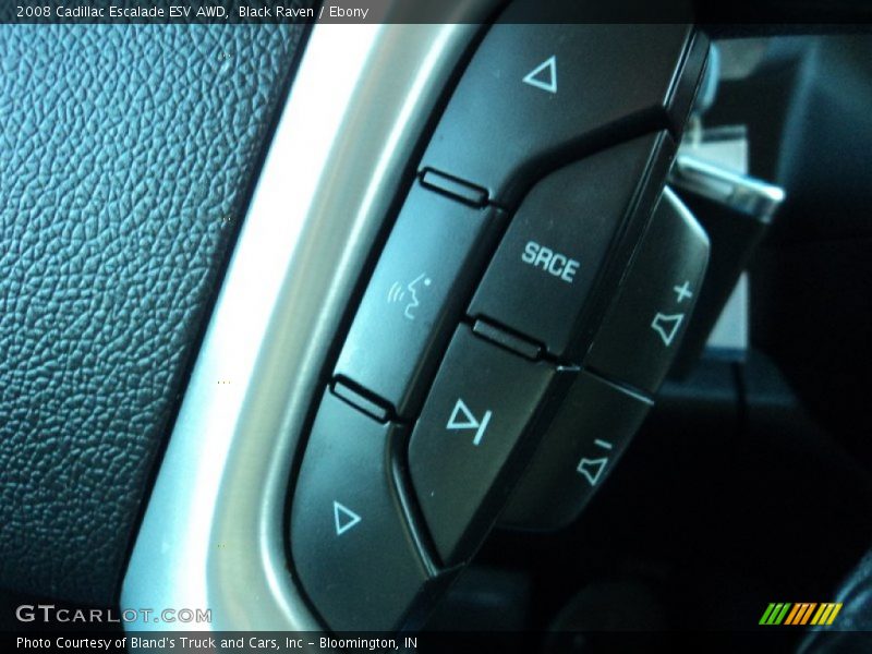 Black Raven / Ebony 2008 Cadillac Escalade ESV AWD