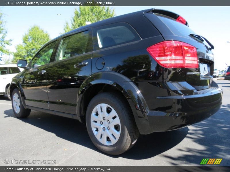 Pitch Black / Black 2014 Dodge Journey Amercian Value Package