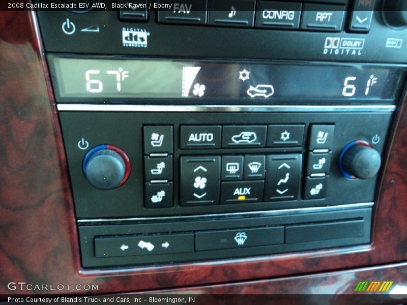 Black Raven / Ebony 2008 Cadillac Escalade ESV AWD