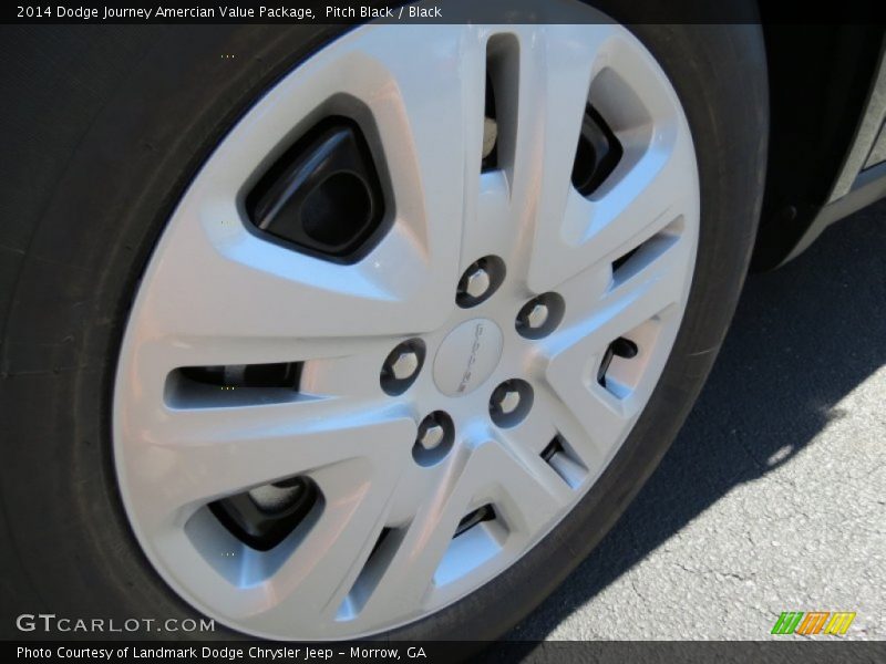 Pitch Black / Black 2014 Dodge Journey Amercian Value Package