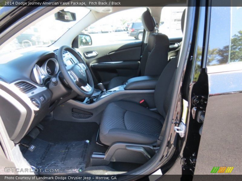 Pitch Black / Black 2014 Dodge Journey Amercian Value Package