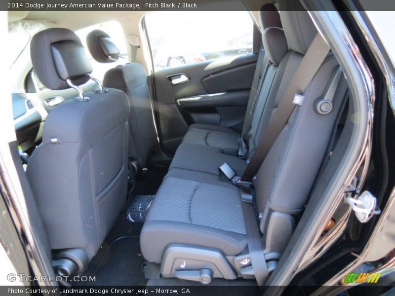 Pitch Black / Black 2014 Dodge Journey Amercian Value Package