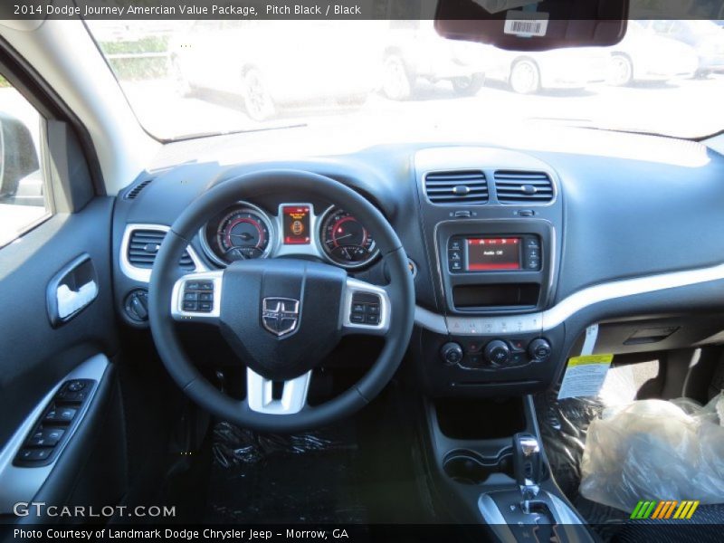 Pitch Black / Black 2014 Dodge Journey Amercian Value Package