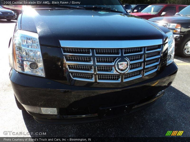 Black Raven / Ebony 2008 Cadillac Escalade ESV AWD