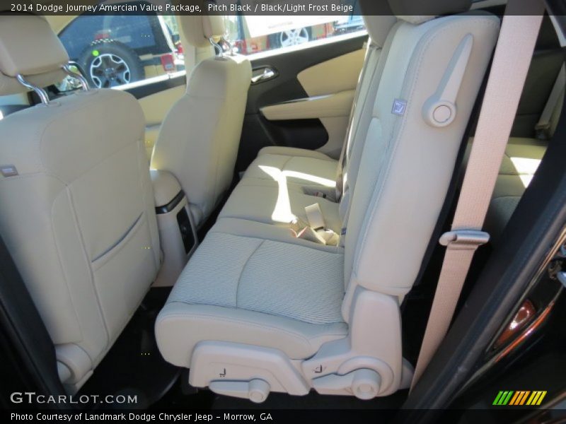 Pitch Black / Black/Light Frost Beige 2014 Dodge Journey Amercian Value Package