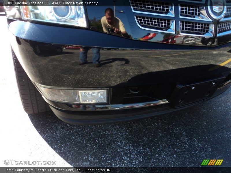 Black Raven / Ebony 2008 Cadillac Escalade ESV AWD
