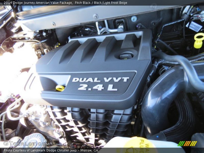 Pitch Black / Black/Light Frost Beige 2014 Dodge Journey Amercian Value Package
