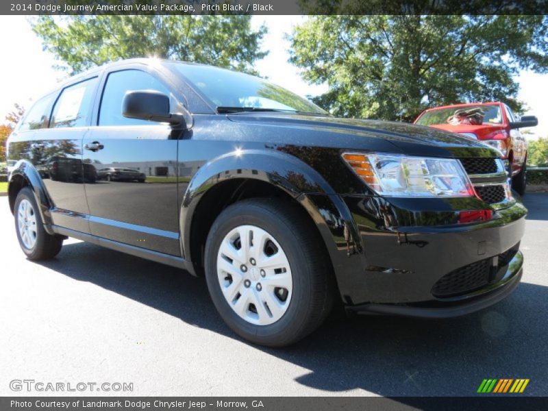 Pitch Black / Black 2014 Dodge Journey Amercian Value Package