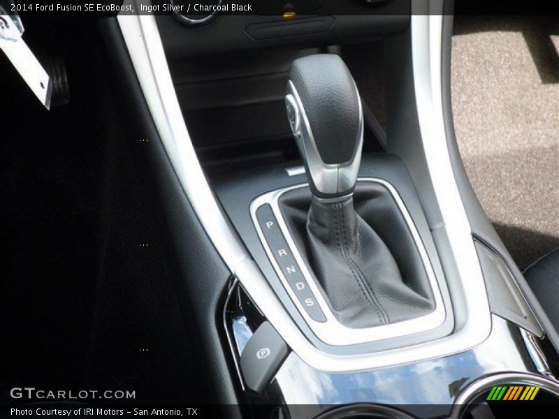 Ingot Silver / Charcoal Black 2014 Ford Fusion SE EcoBoost
