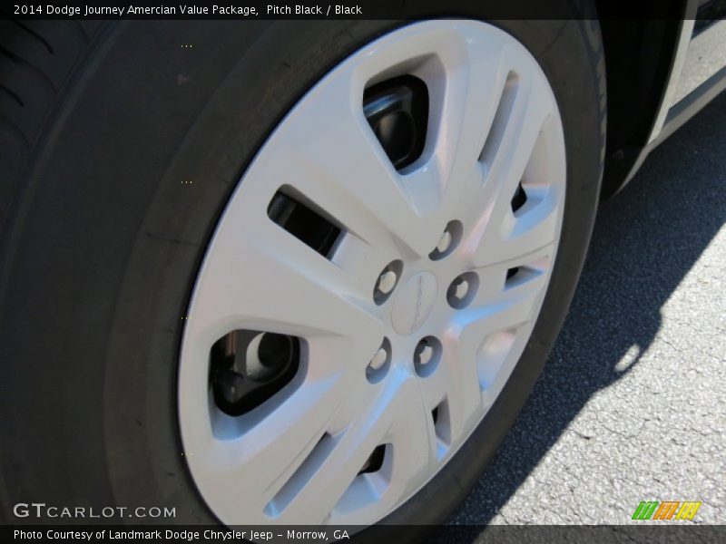Pitch Black / Black 2014 Dodge Journey Amercian Value Package