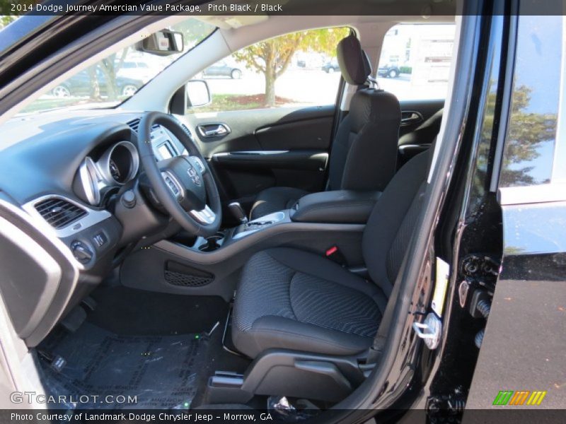 Pitch Black / Black 2014 Dodge Journey Amercian Value Package