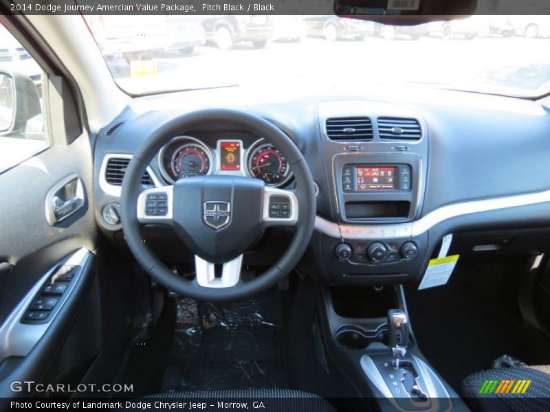 Pitch Black / Black 2014 Dodge Journey Amercian Value Package