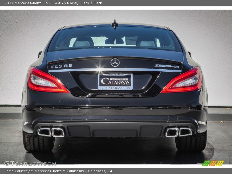 Black / Black 2014 Mercedes-Benz CLS 63 AMG S Model