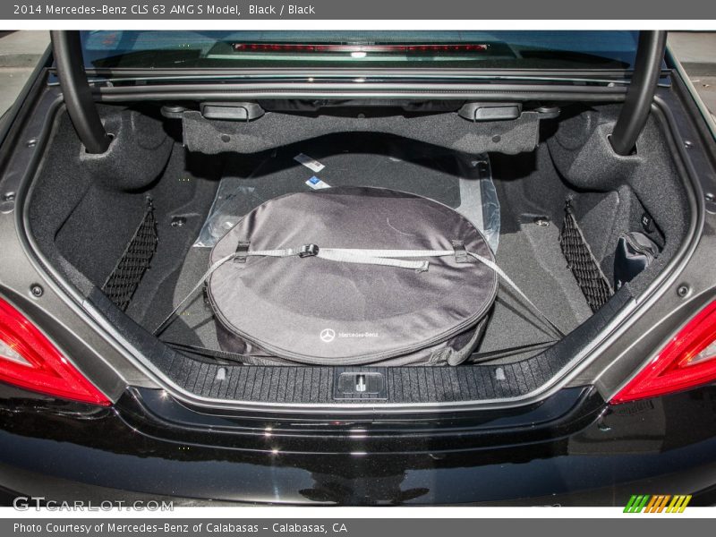  2014 CLS 63 AMG S Model Trunk