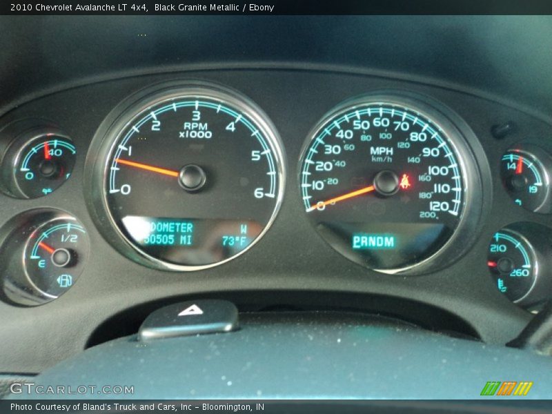  2010 Avalanche LT 4x4 LT 4x4 Gauges