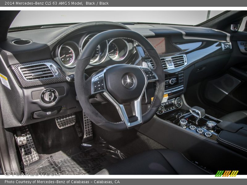 Dashboard of 2014 CLS 63 AMG S Model