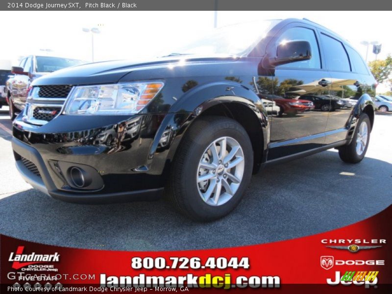 Pitch Black / Black 2014 Dodge Journey SXT