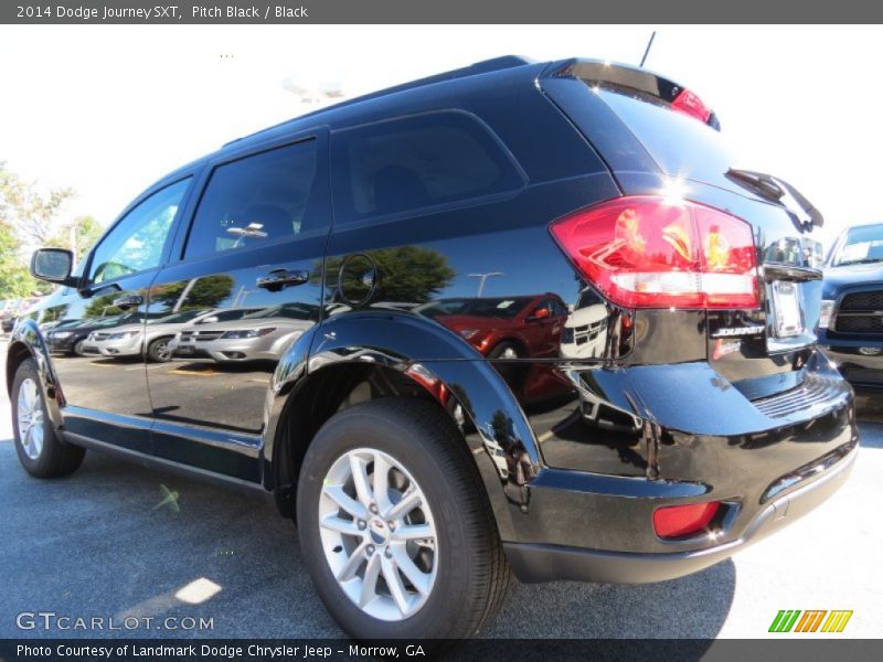 Pitch Black / Black 2014 Dodge Journey SXT