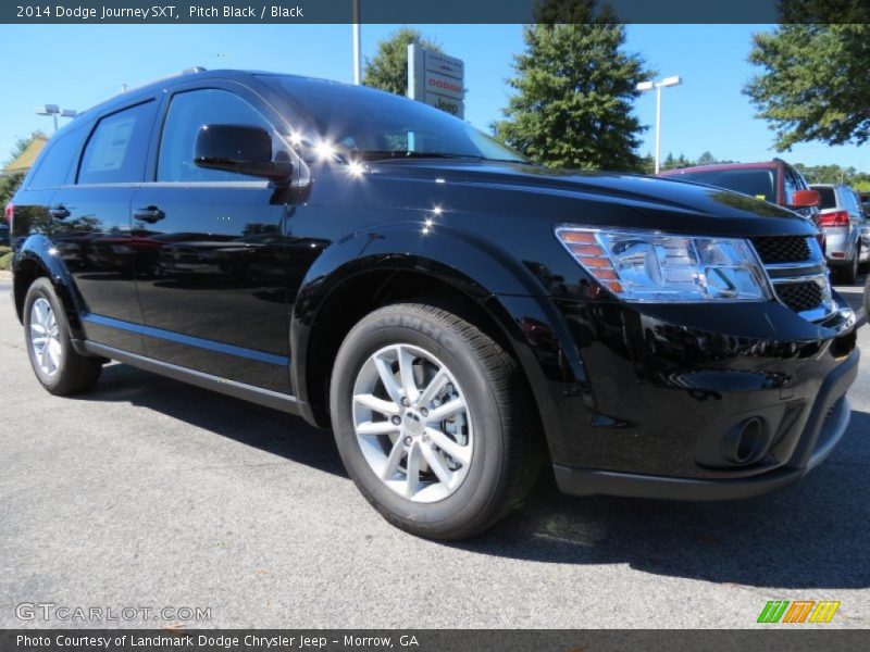 Pitch Black / Black 2014 Dodge Journey SXT