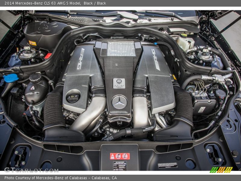  2014 CLS 63 AMG S Model Engine - 5.5 AMG Liter biturbo DOHC 32-Valve VVT V8