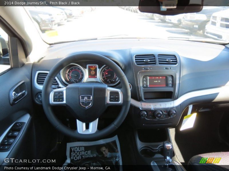Pitch Black / Black 2014 Dodge Journey SXT