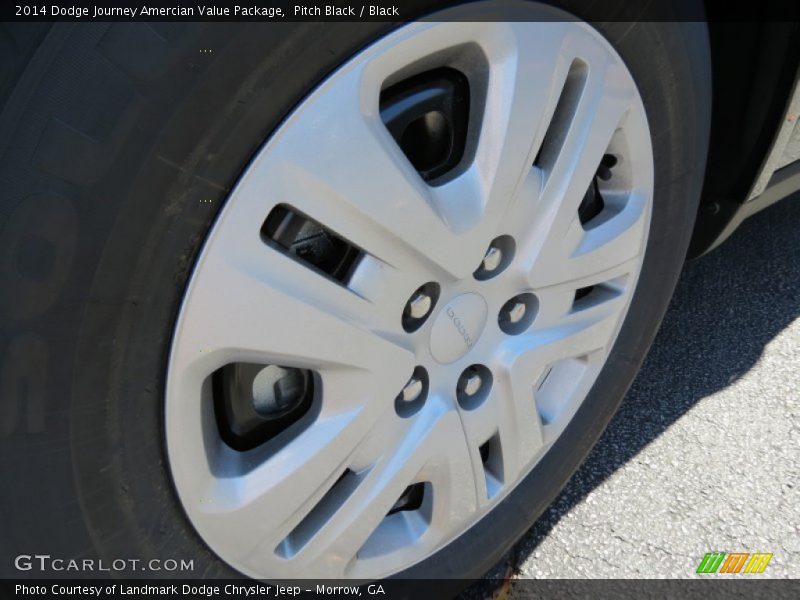 Pitch Black / Black 2014 Dodge Journey Amercian Value Package