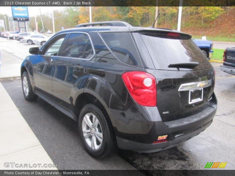 Black / Jet Black 2013 Chevrolet Equinox LT AWD