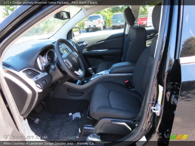Pitch Black / Black 2014 Dodge Journey Amercian Value Package