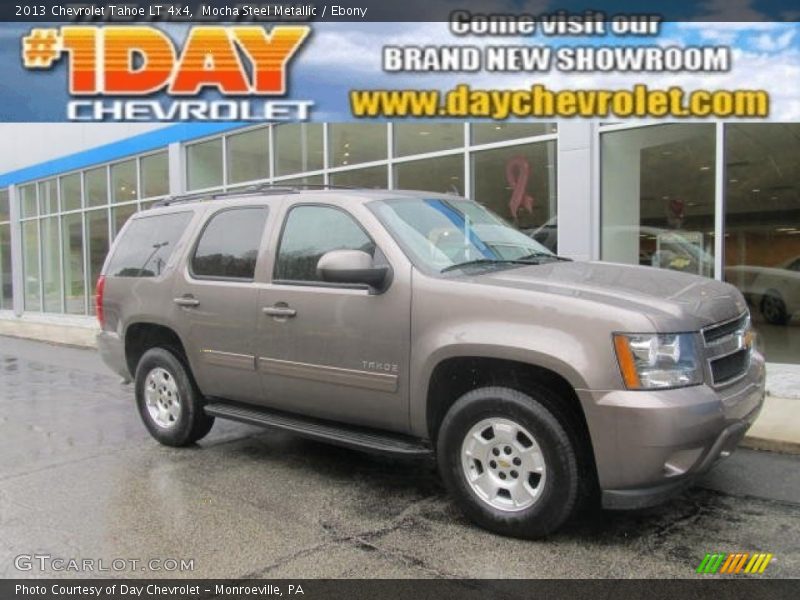 Mocha Steel Metallic / Ebony 2013 Chevrolet Tahoe LT 4x4