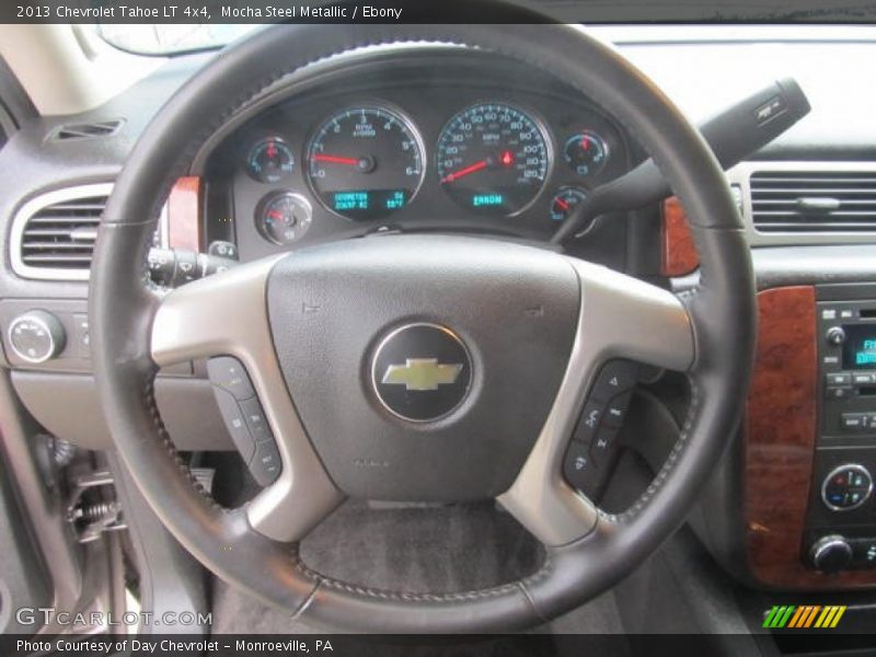 Mocha Steel Metallic / Ebony 2013 Chevrolet Tahoe LT 4x4