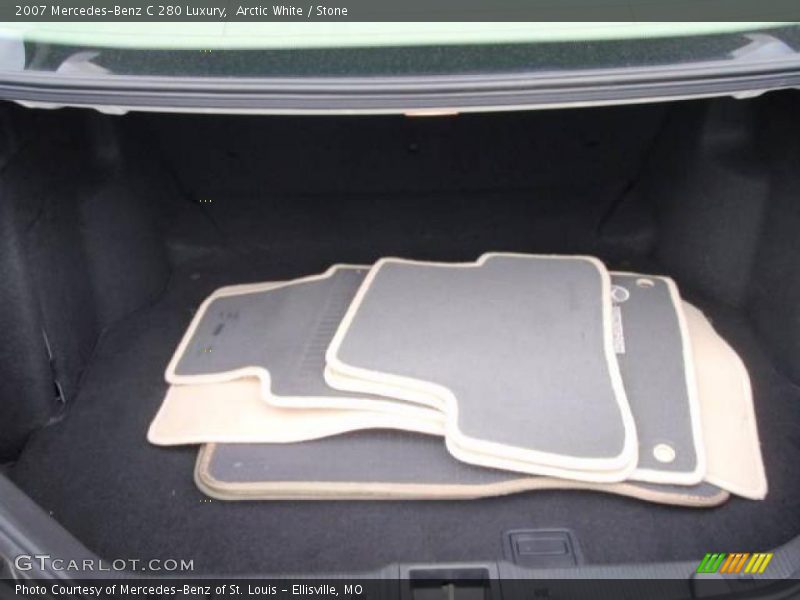 Arctic White / Stone 2007 Mercedes-Benz C 280 Luxury